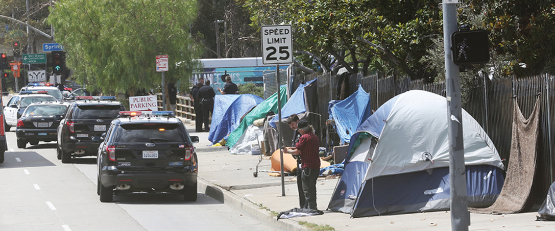 City decides to criminalize the homeless...